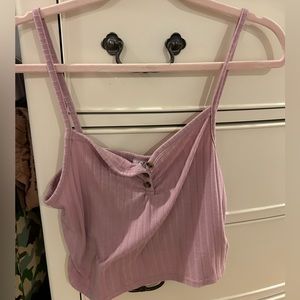 Topshop Purple Tank Top
